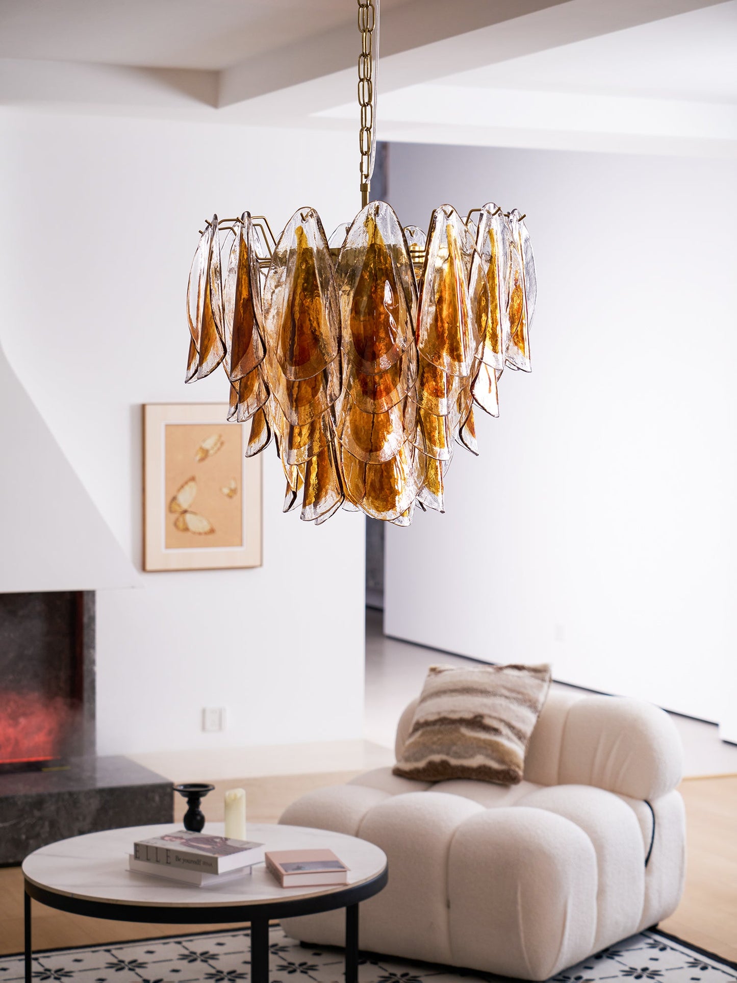 Solviva Murano Glass Chandelier - YIOSI
