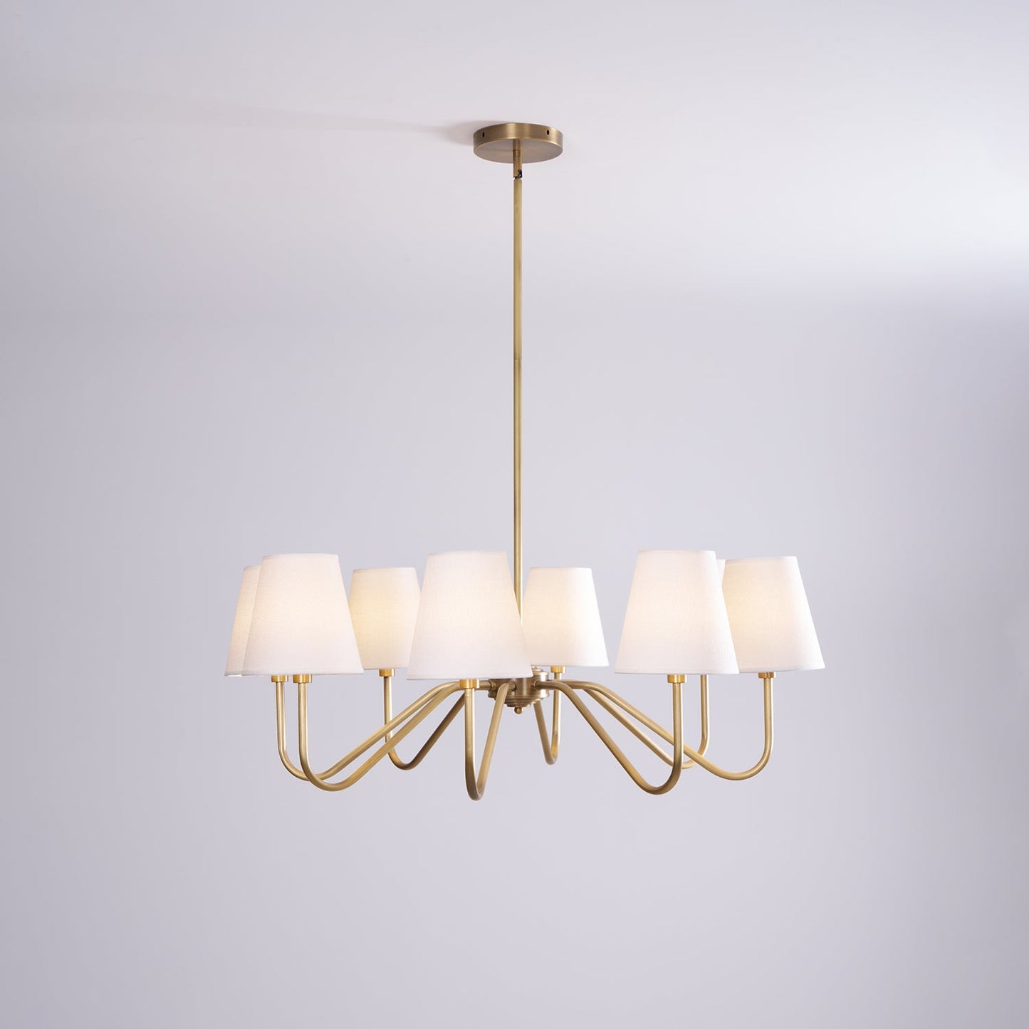Opaluxe Brass Chandelier - YIOSI