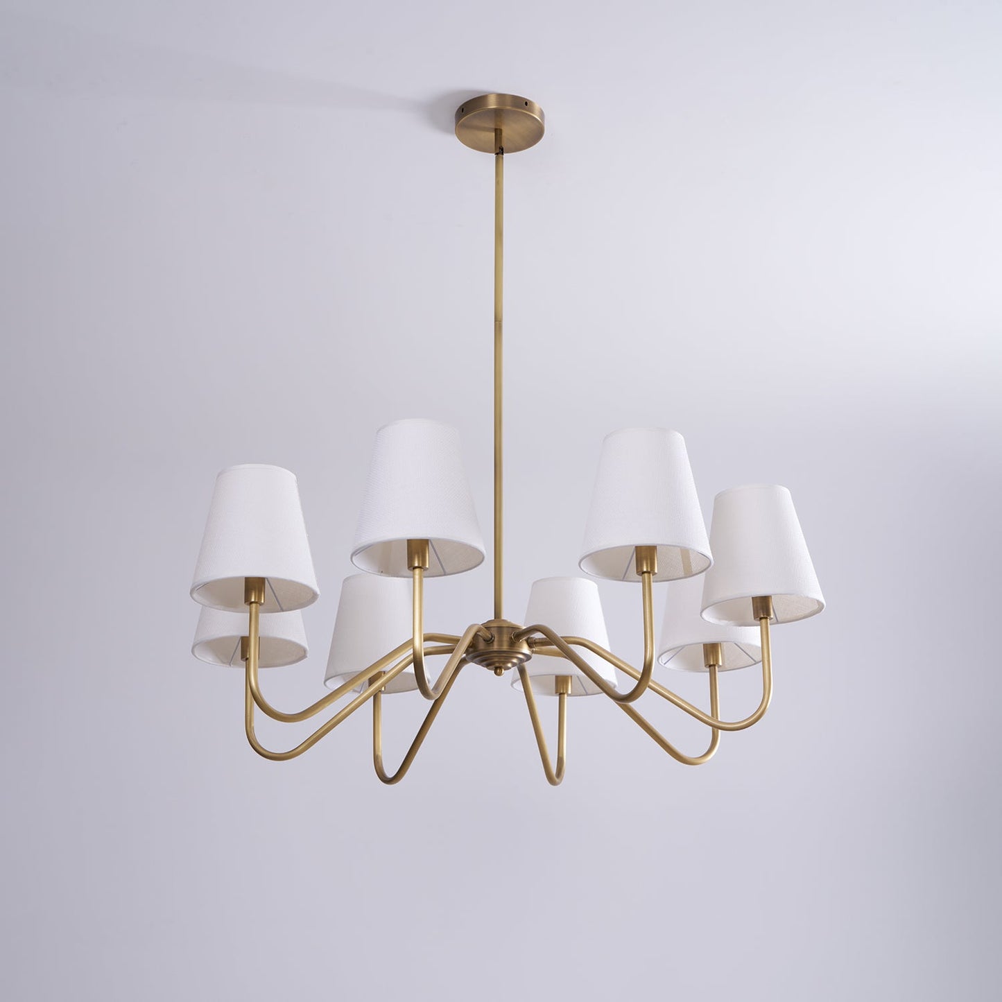 Opaluxe Brass Chandelier - YIOSI