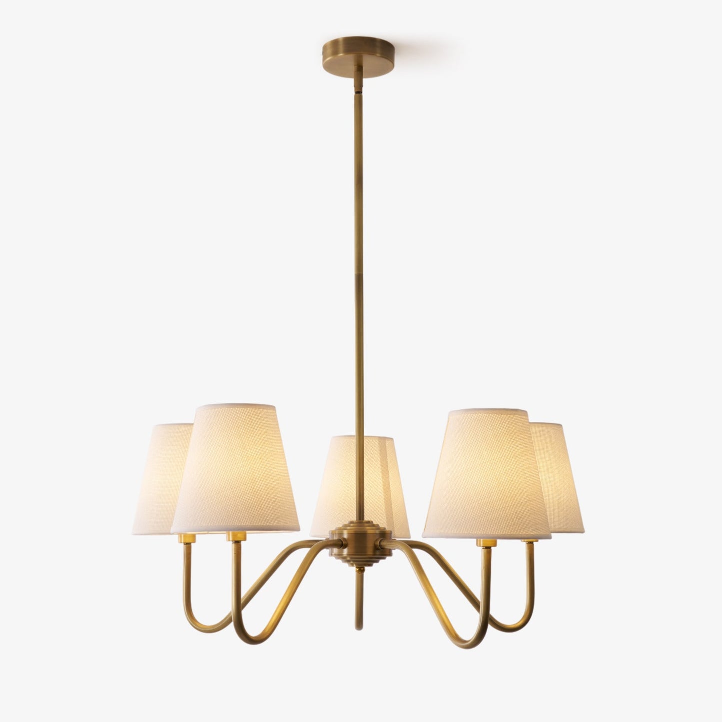 Opaluxe Brass Chandelier - YIOSI