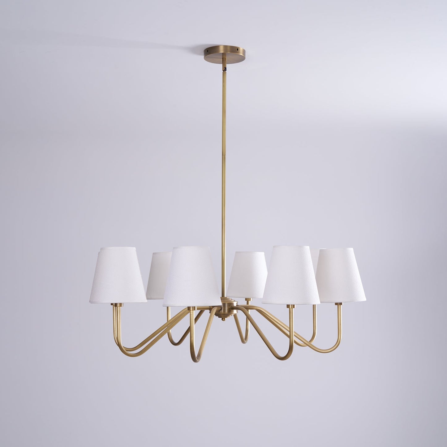 Opaluxe Brass Chandelier - YIOSI