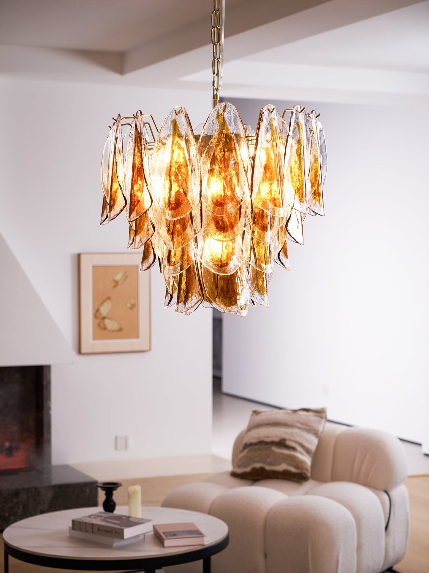 Solviva Murano Glass Chandelier - YIOSI