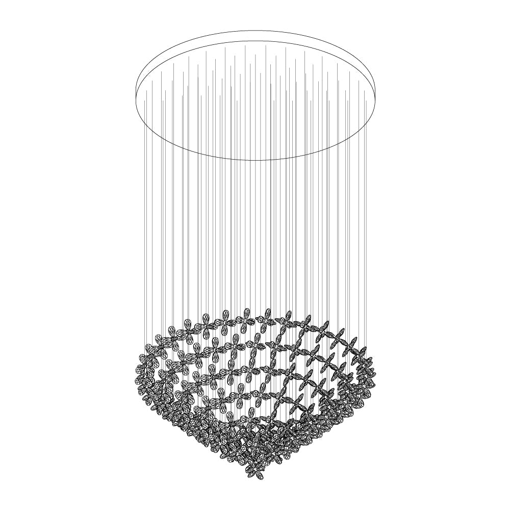 Floating Butterfly Chandelier - YIOSI
