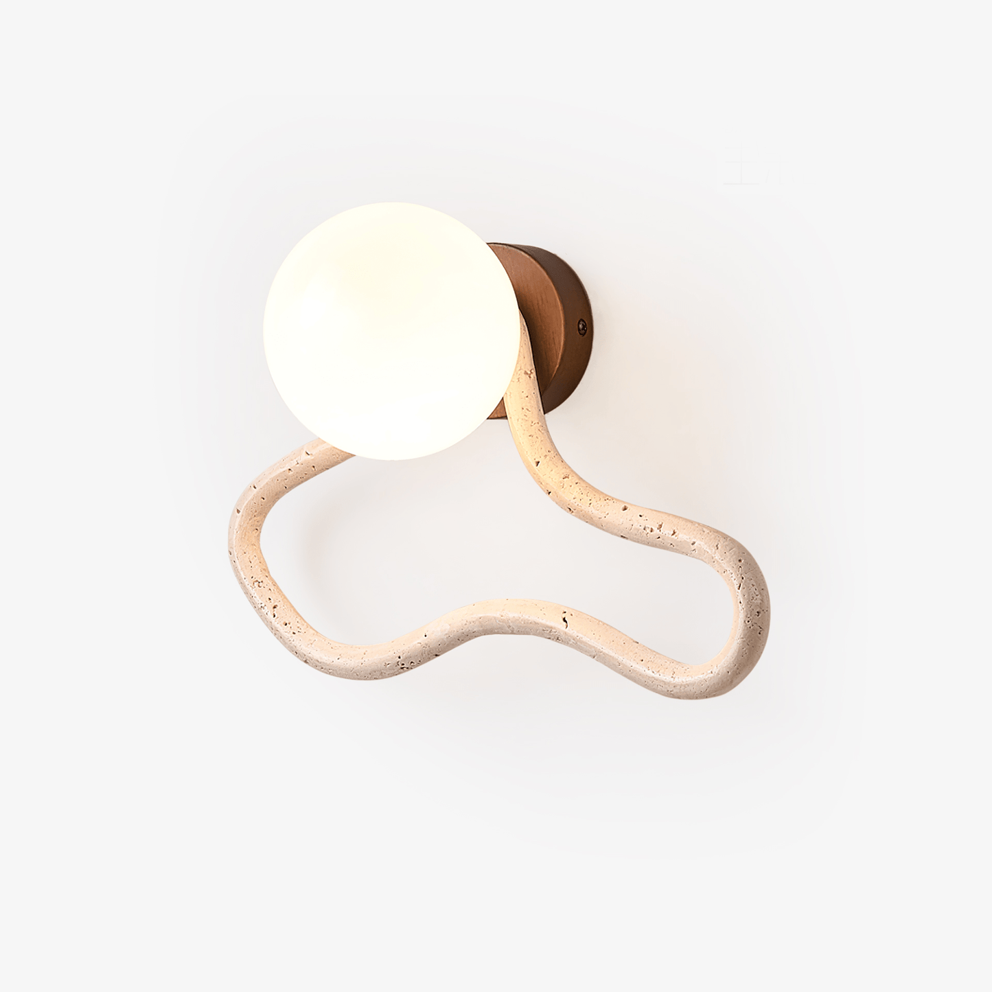 Driftform Travertine Wall Sconce - YIOSI