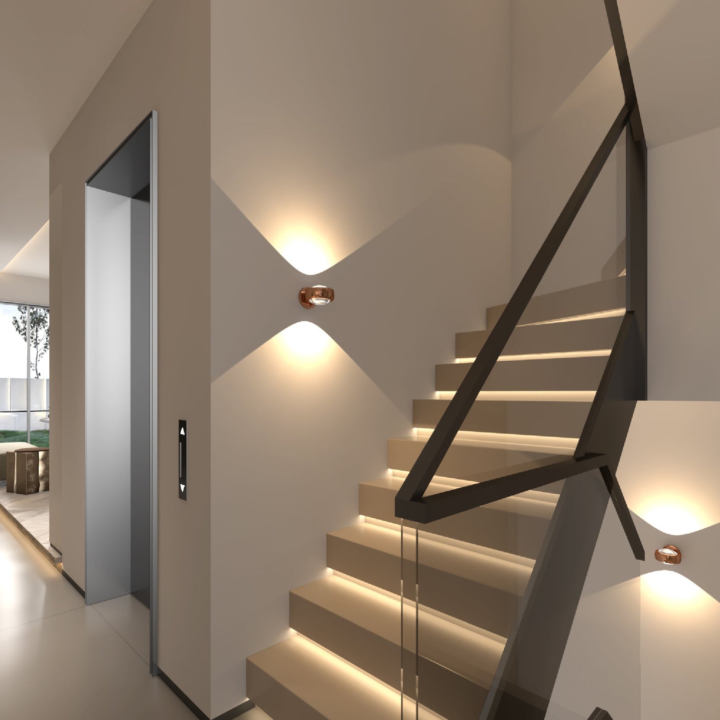 Modern Planetary Shaped Wall Lamp