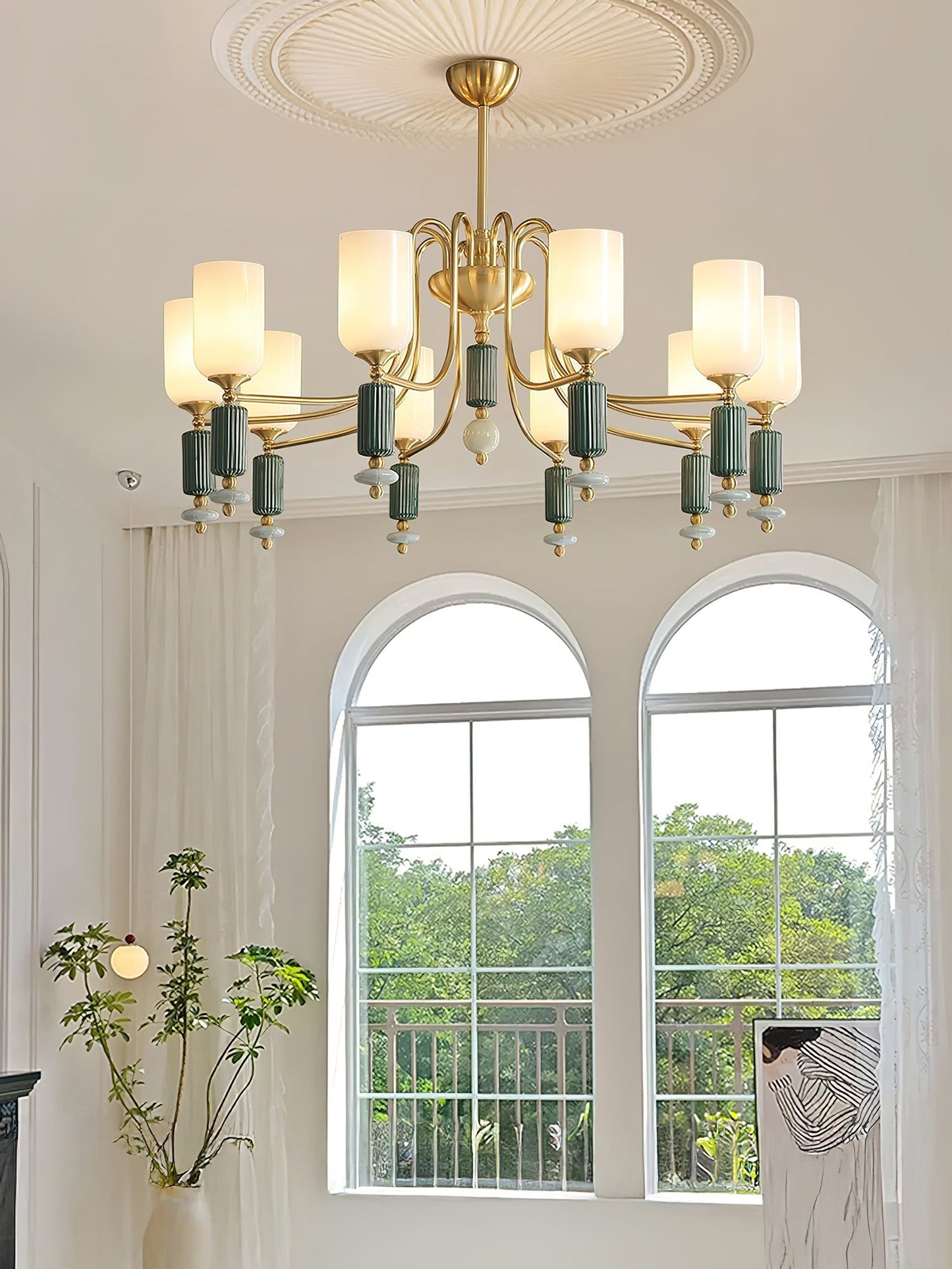 Luceren Ceramic Chandelier - YIOSI