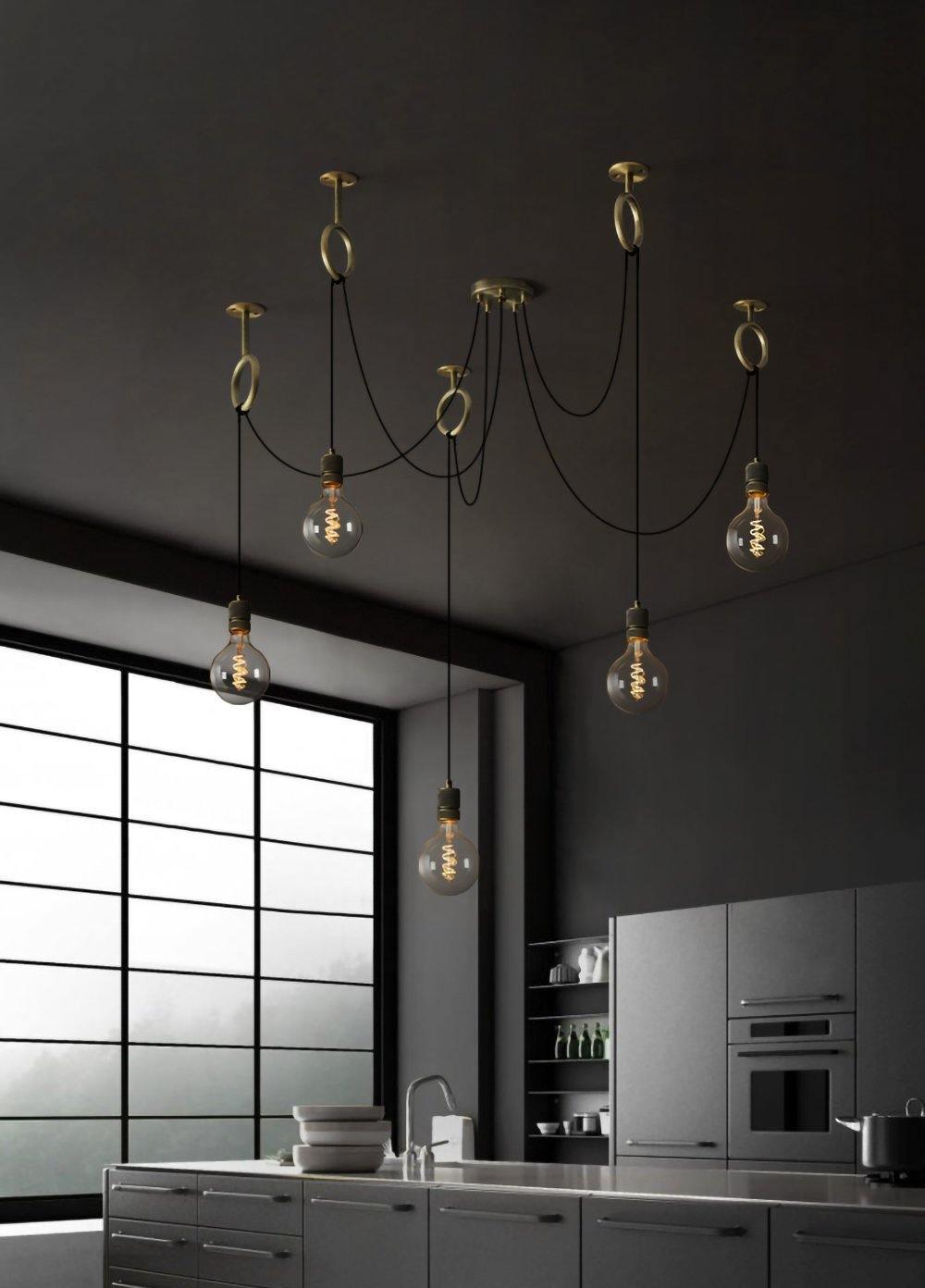Industrial Spider Chandelier - YIOSI