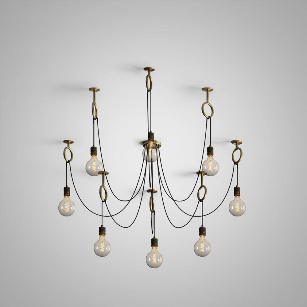 Industrial Spider Chandelier - YIOSI
