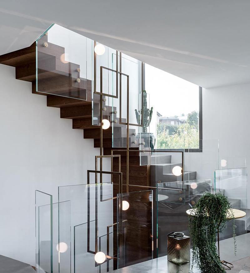 Mondrian Glass Ceiling Light - YIOSI