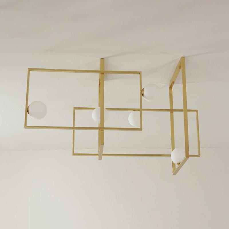 Mondrian Glass Ceiling Light - YIOSI