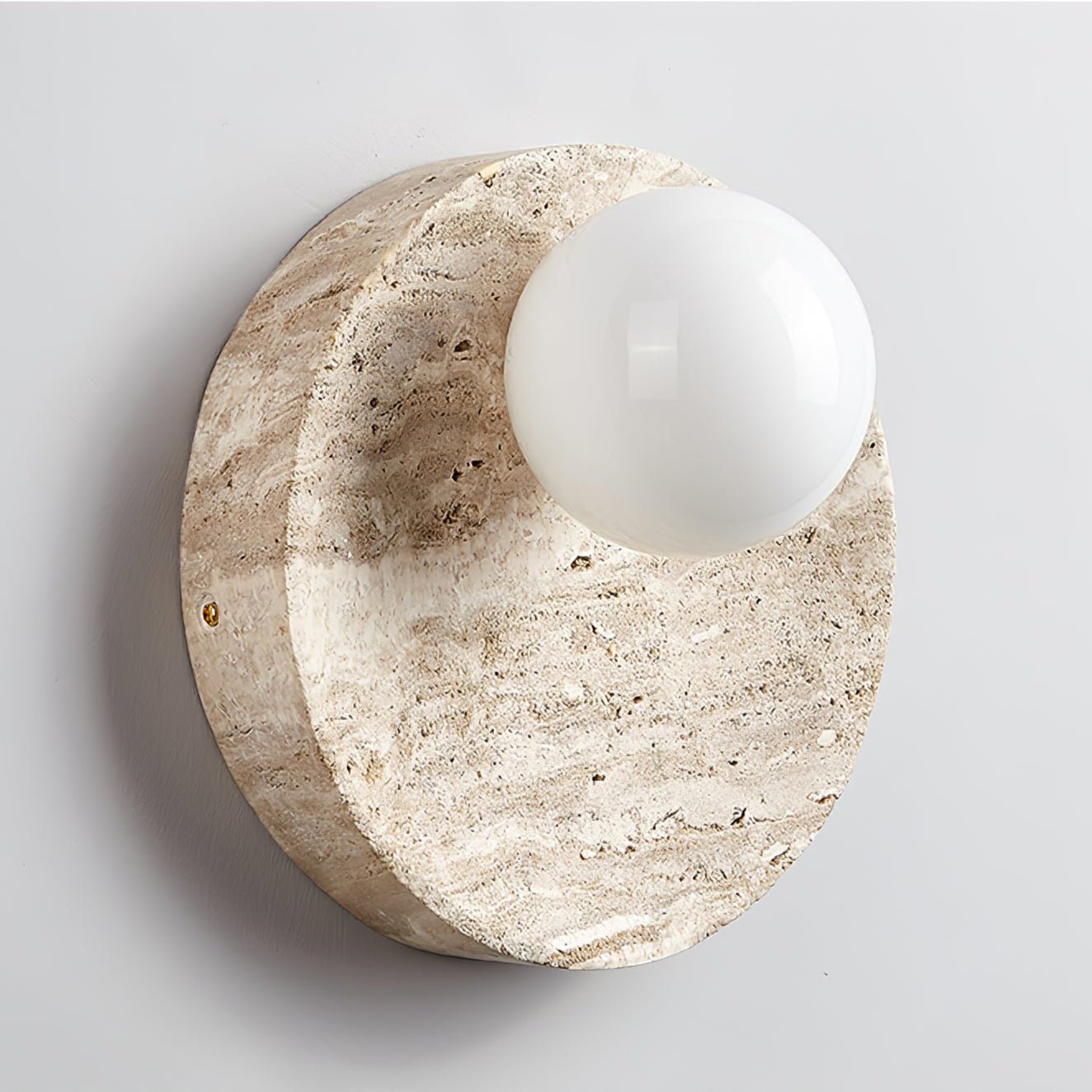 Sorella Travertine Sconce - YIOSI