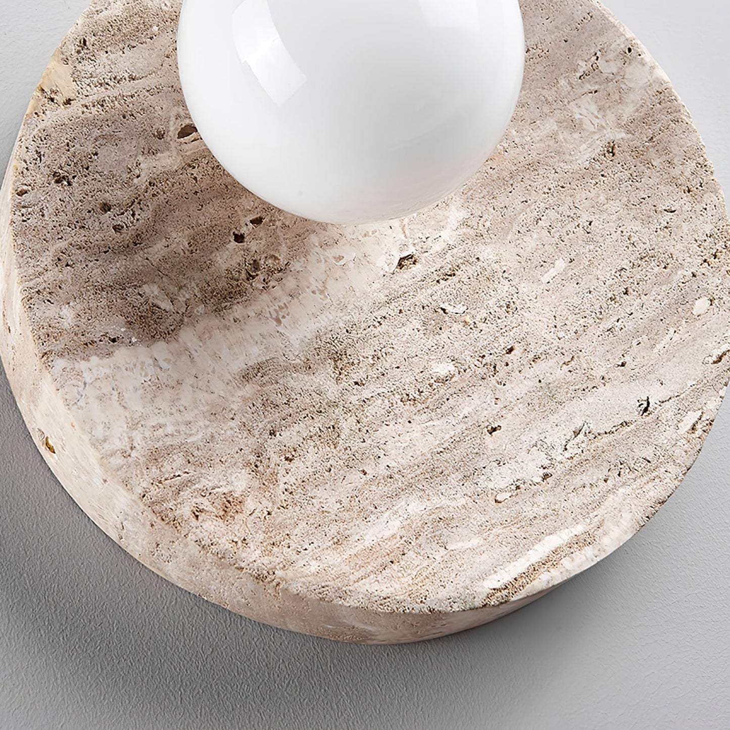 Sorella Travertine Sconce - YIOSI