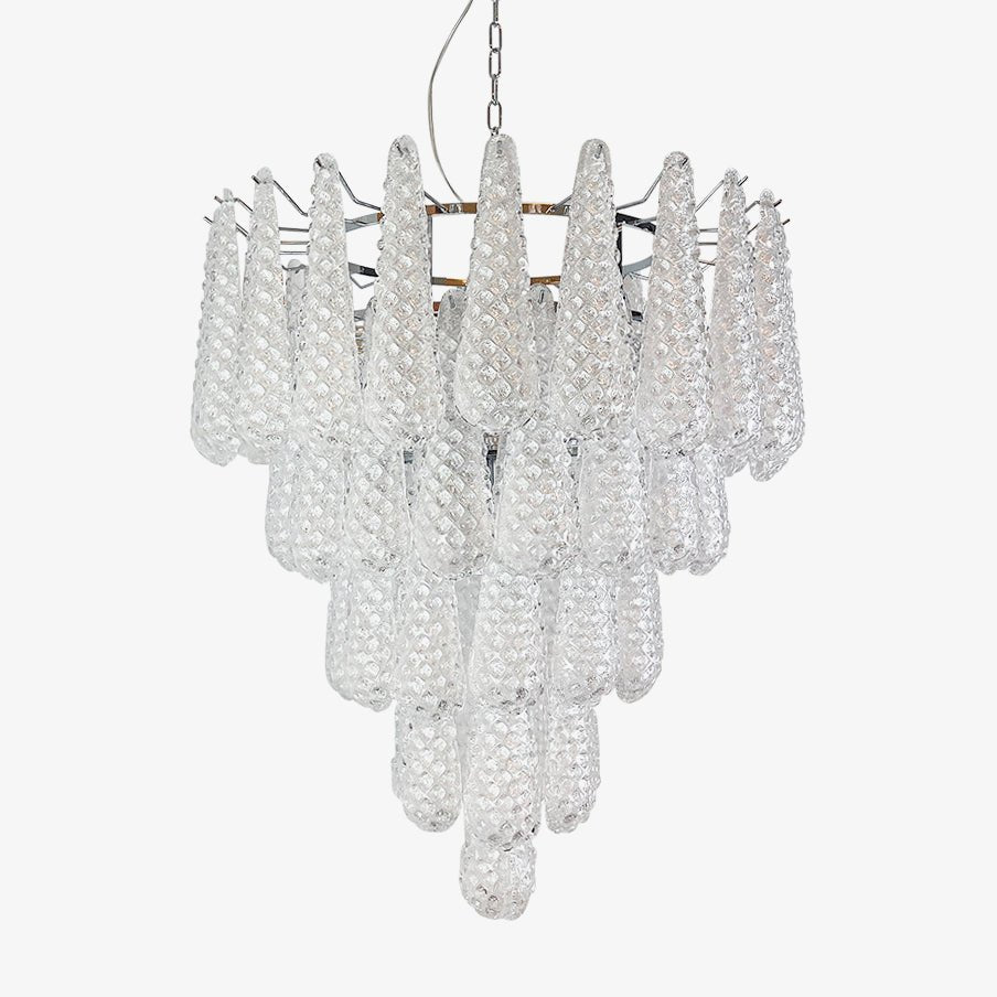 Murano Glass Droplet Chandelier - YIOSI