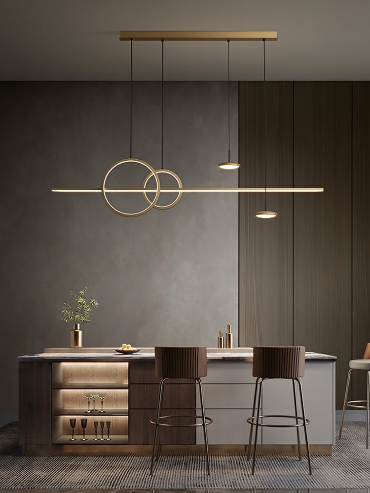 Modern Geometric Shape Chandelier - YIOSI