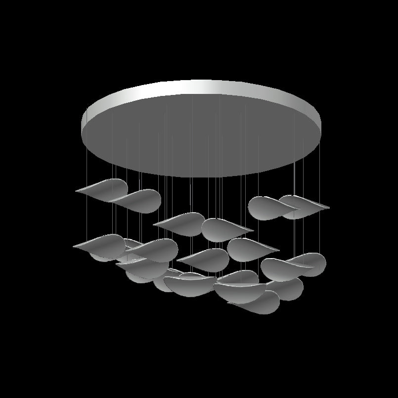 Wave Floating Leaf Chandelier - YIOSI