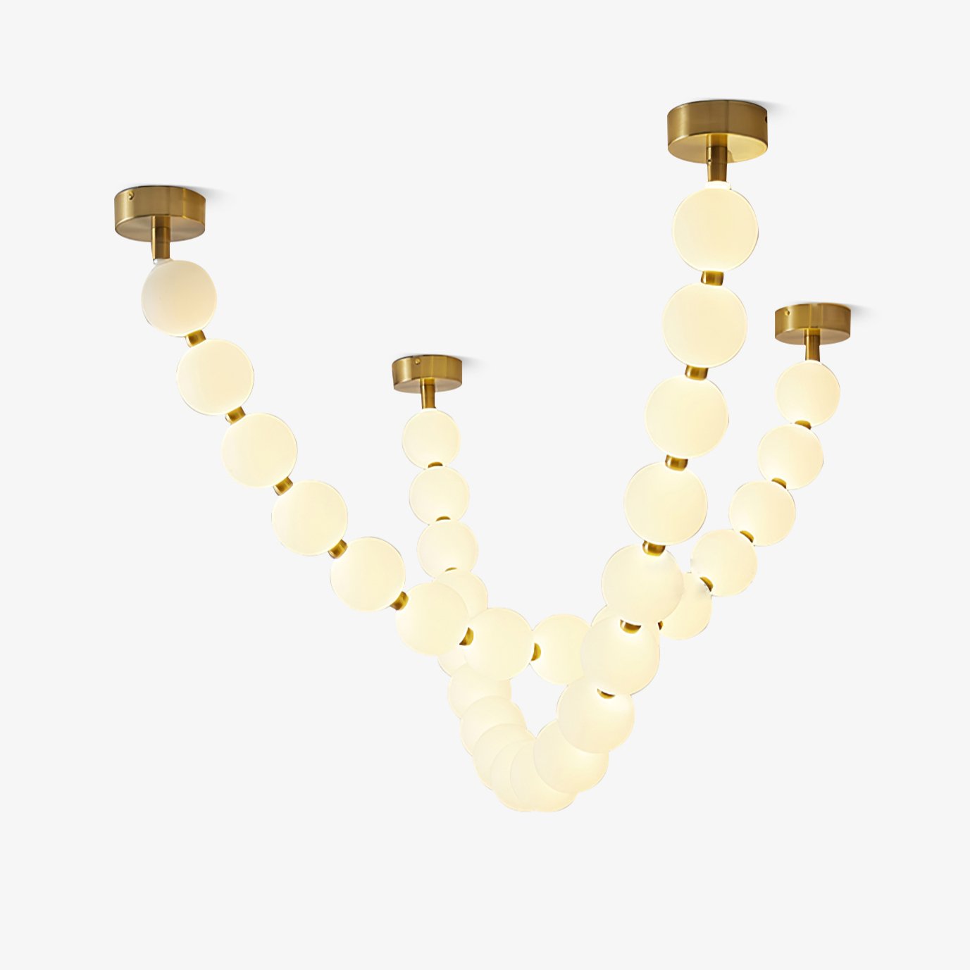 Pearl Necklace Balls Chandelier - YIOSI