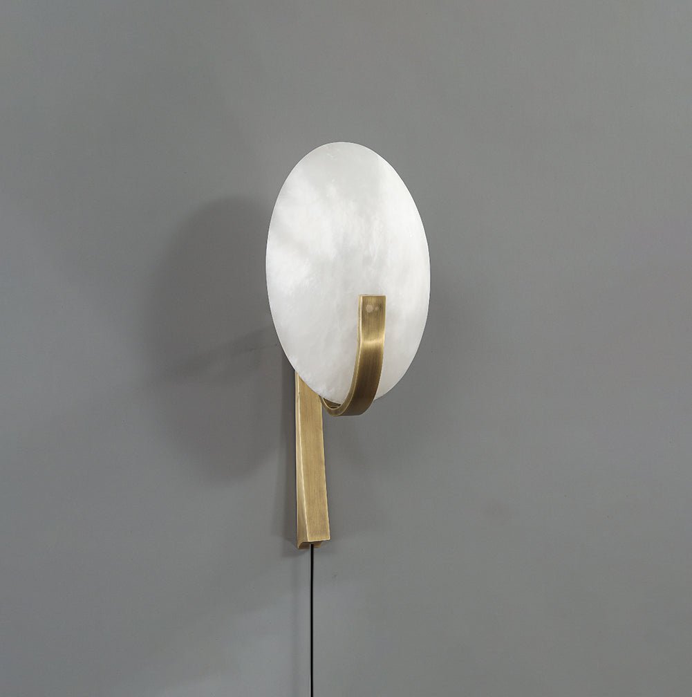 Alice Alabaster Plug - in Wall Lamp - YIOSI