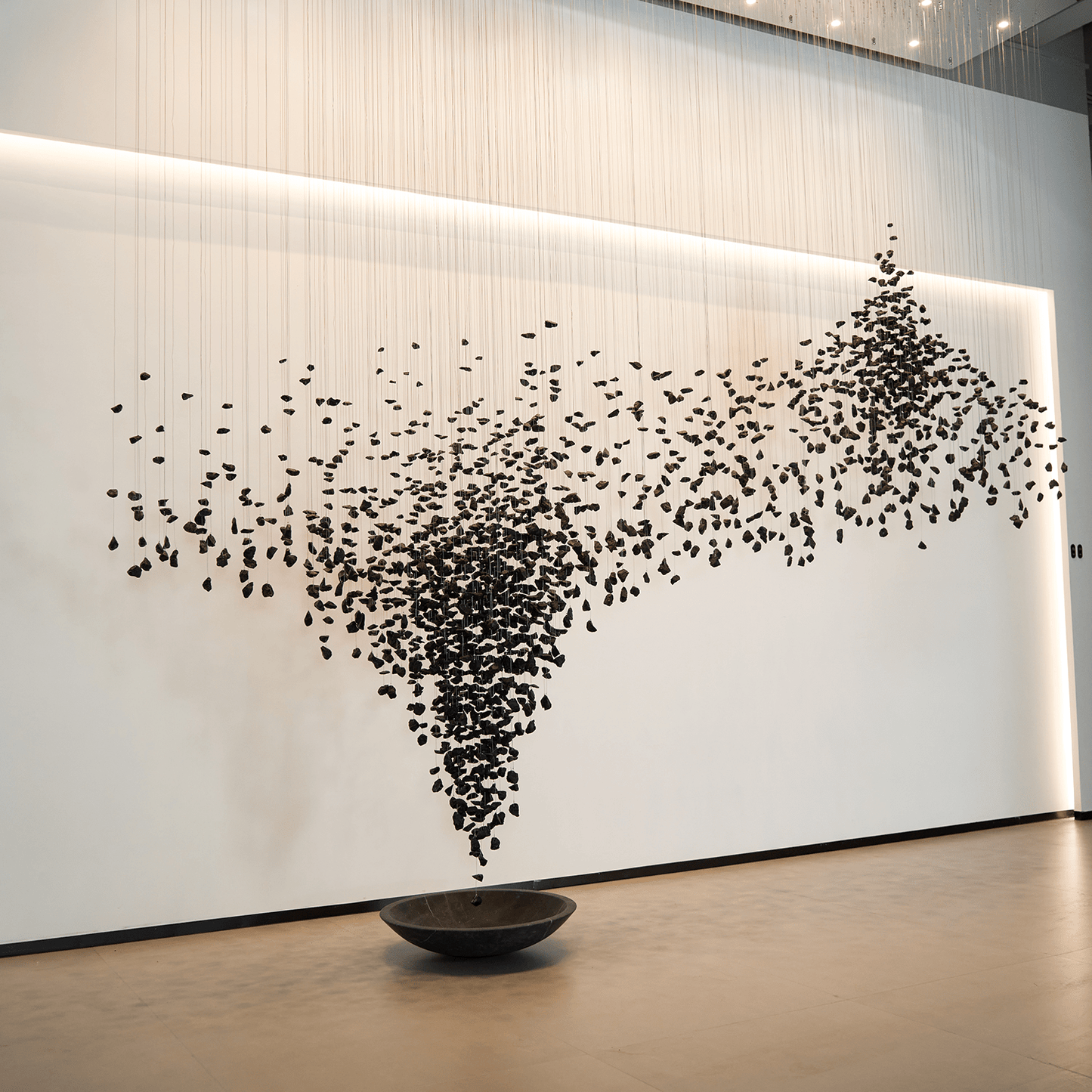 Charcoal Shape Hourglass Chandelier - YIOSI