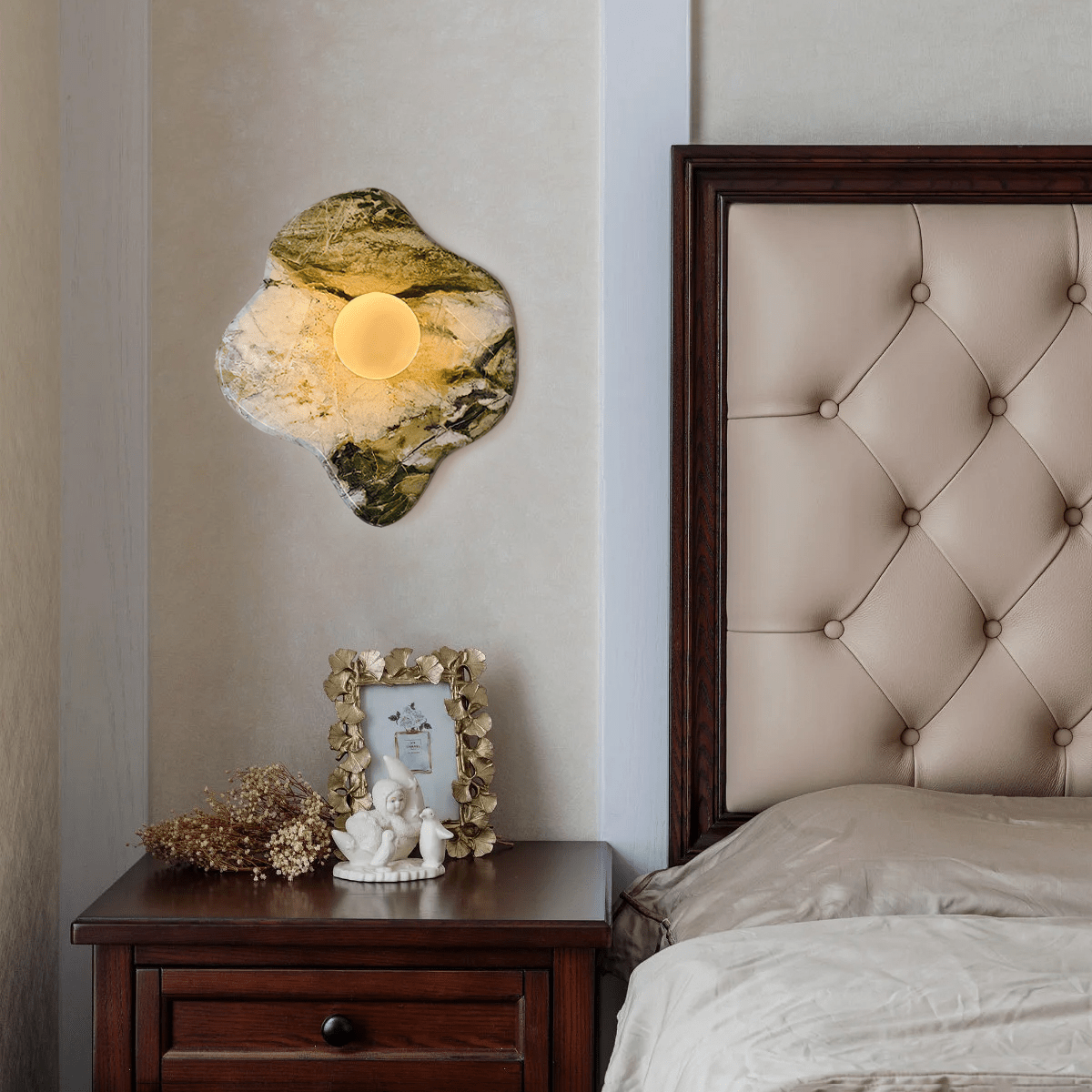 Emma Marble Wall Lamp - YIOSI