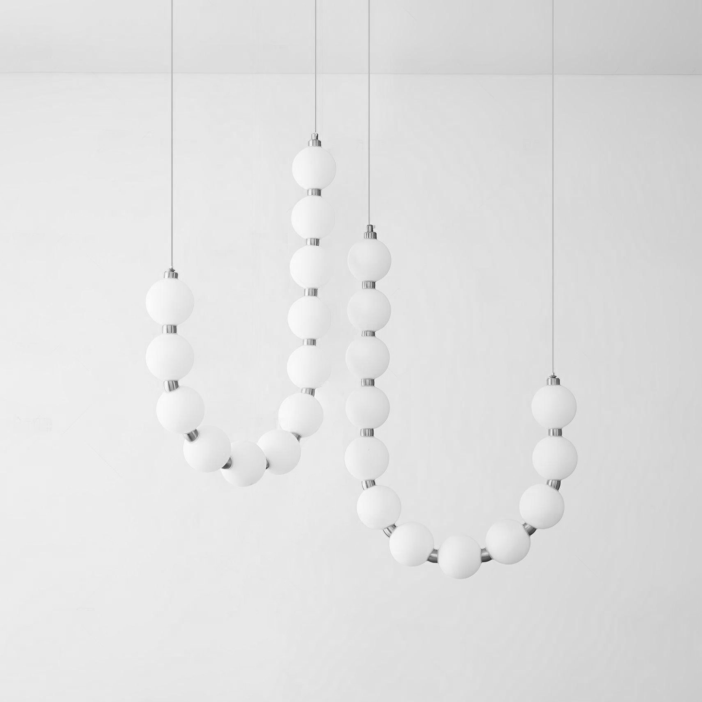Acrylic Pearl Necklace Chandelier - YIOSI