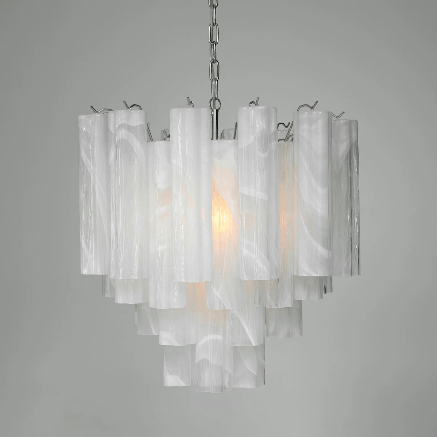 Frosted Glass Tubes Chandelier - YIOSI