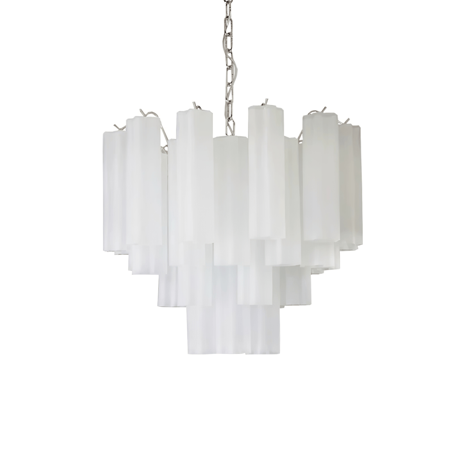 Frosted Glass Tubes Chandelier - YIOSI