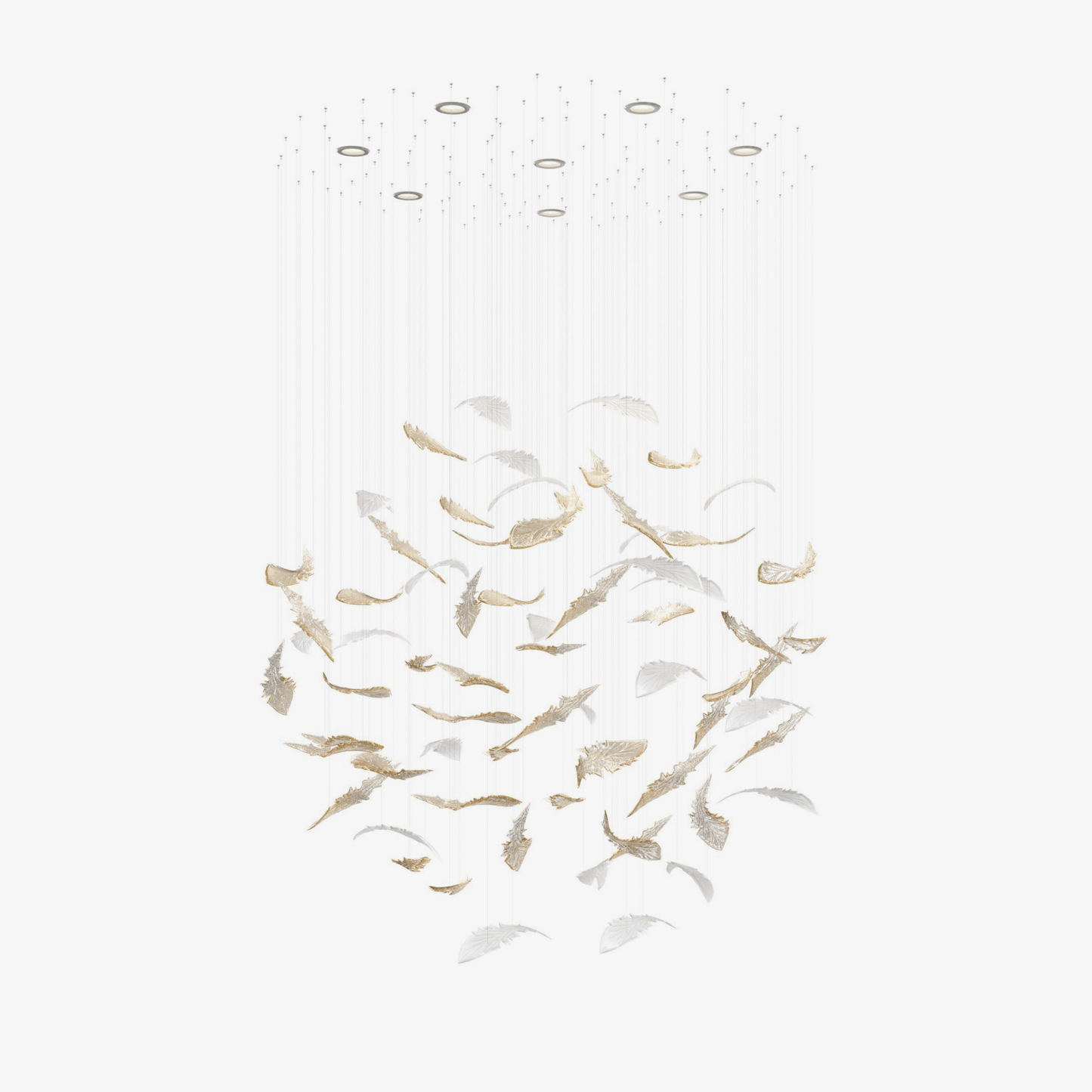 Nectar Leaves Chandelier - YIOSI