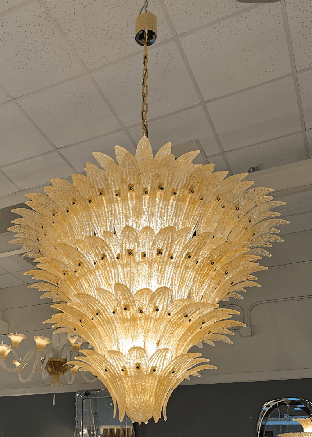 Murano Palmette Chandelier - YIOSI