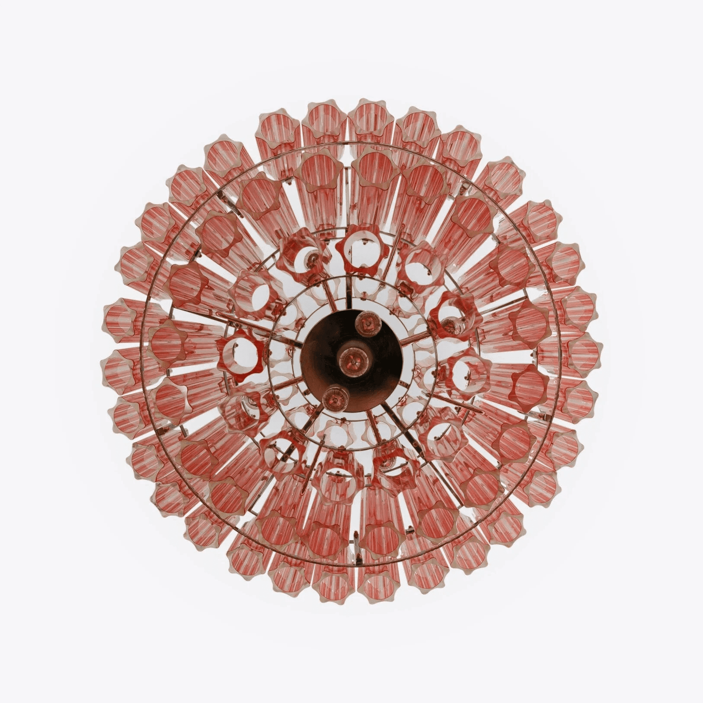 Pink Palermo Murano Chandelier - YIOSI