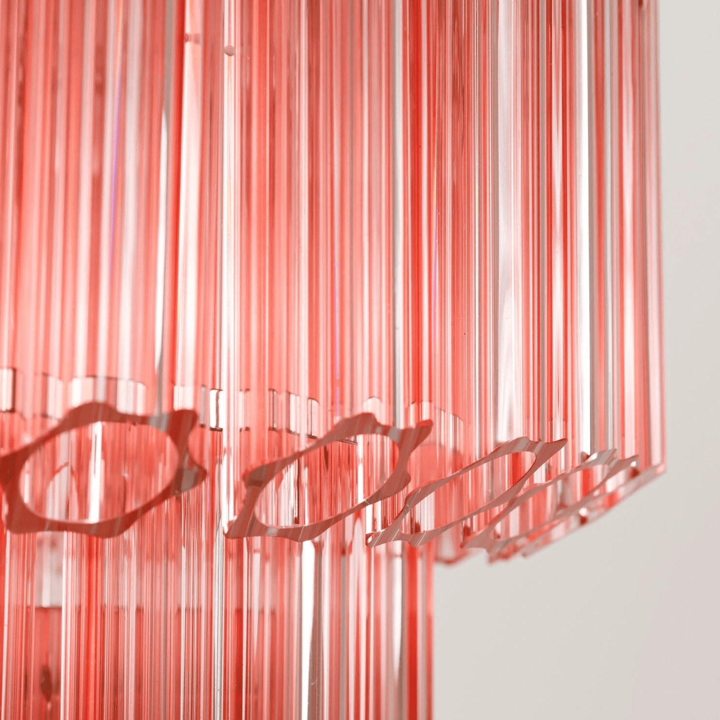 Pink Palermo Murano Chandelier - YIOSI