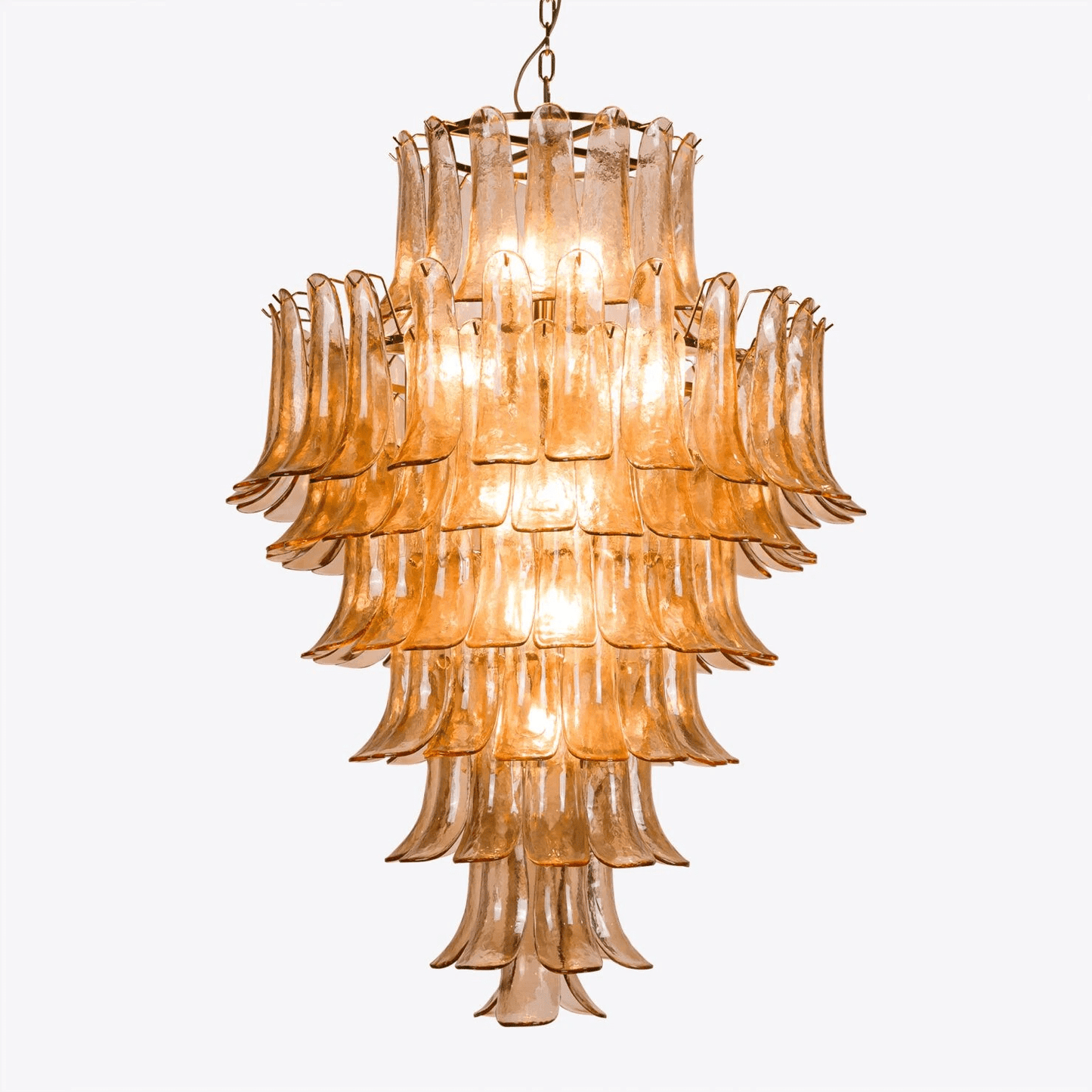 Amber Petalo Chandelier - YIOSI