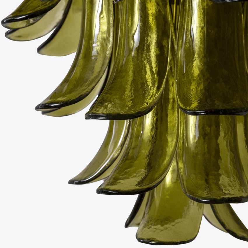 Green Petalo Chandelier - YIOSI