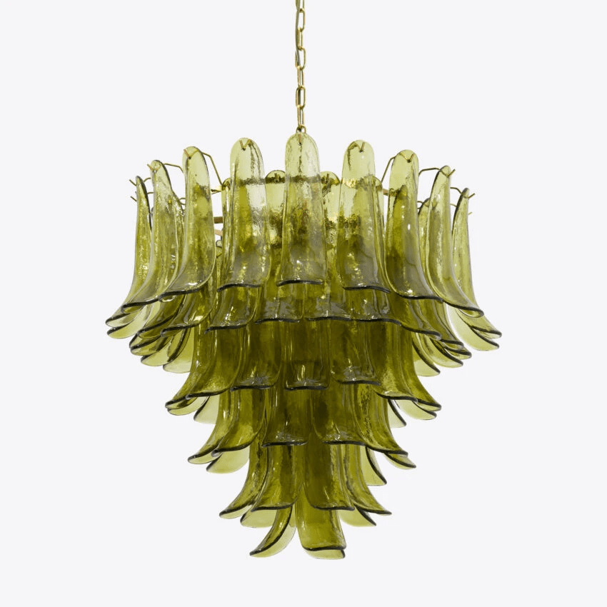 Green Petalo Chandelier - YIOSI