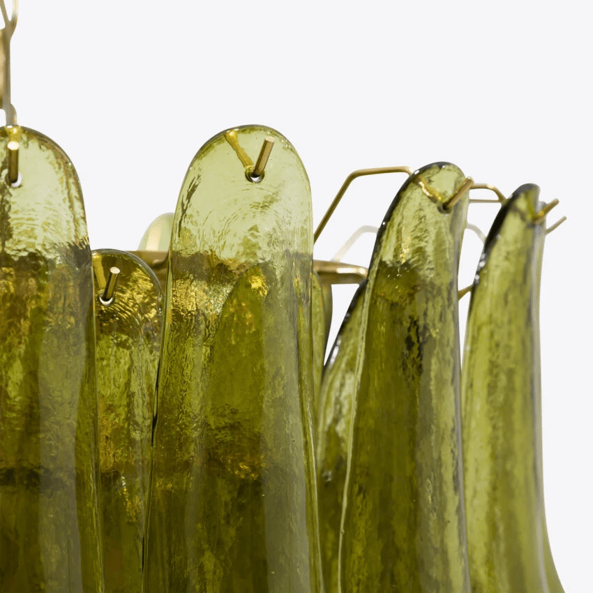 Green Petalo Chandelier - YIOSI