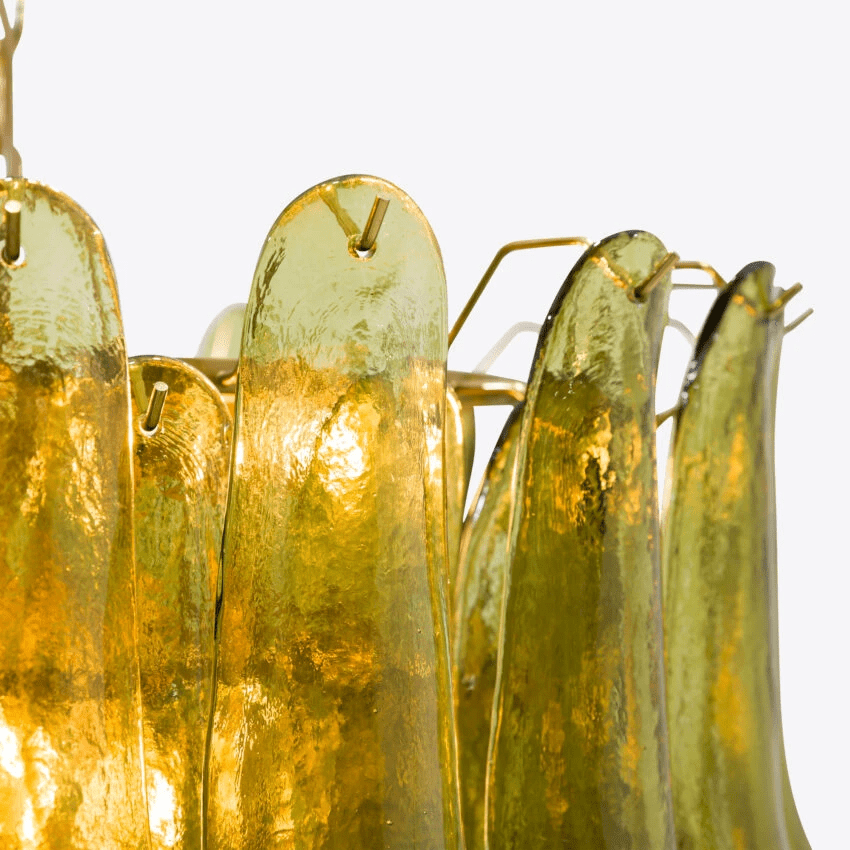 Green Petalo Chandelier - YIOSI