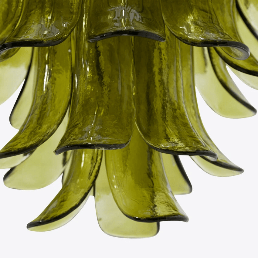 Green Petalo Chandelier - YIOSI
