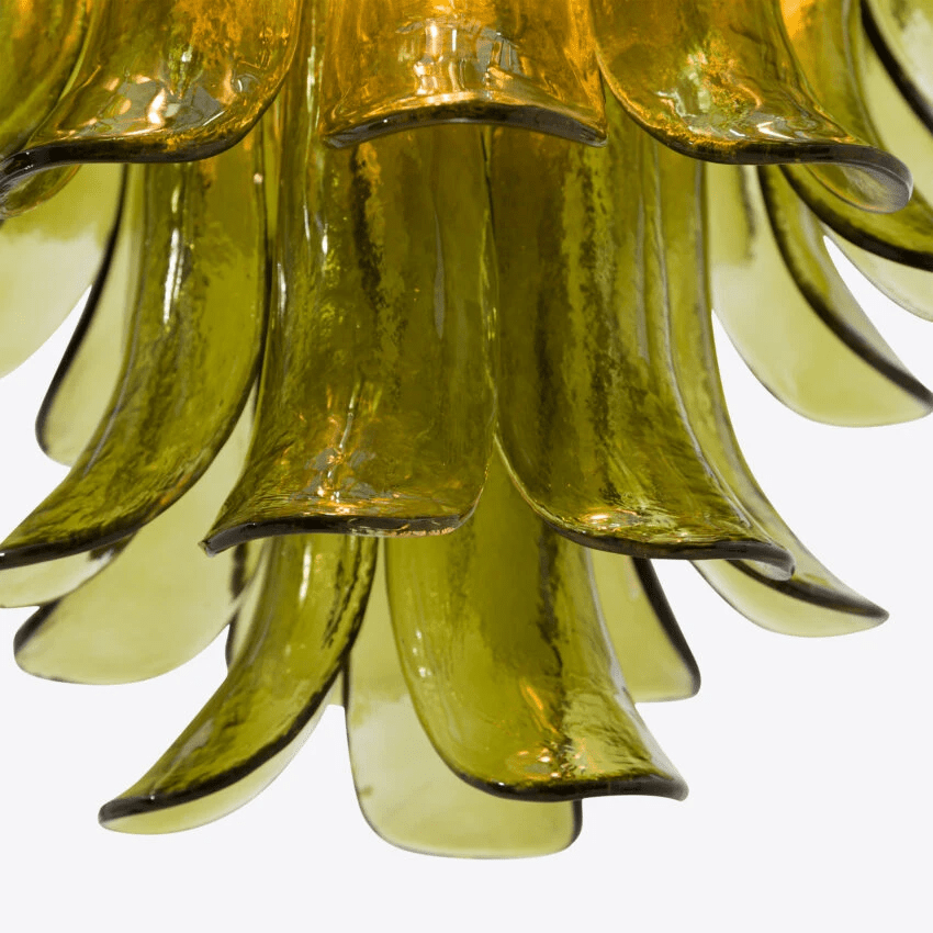 Green Petalo Chandelier - YIOSI