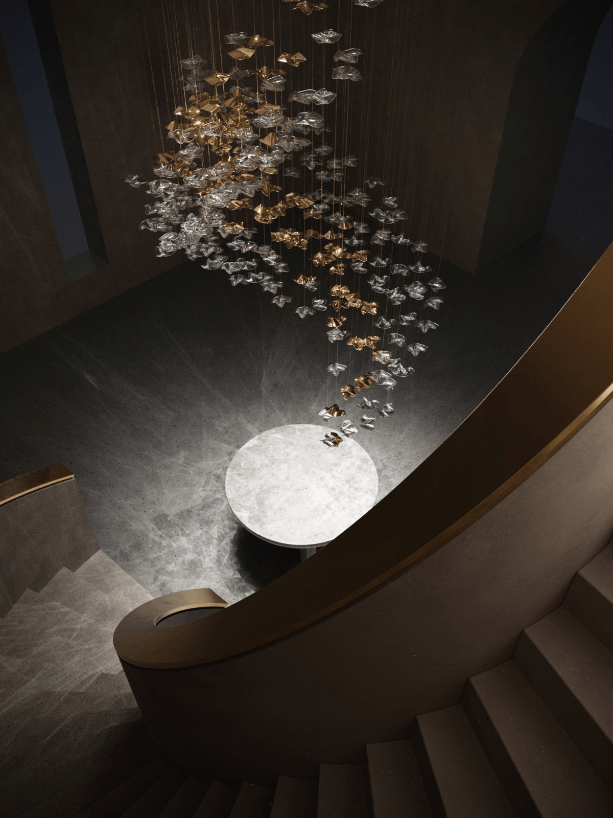 Tidal Stair Chandelier - YIOSI