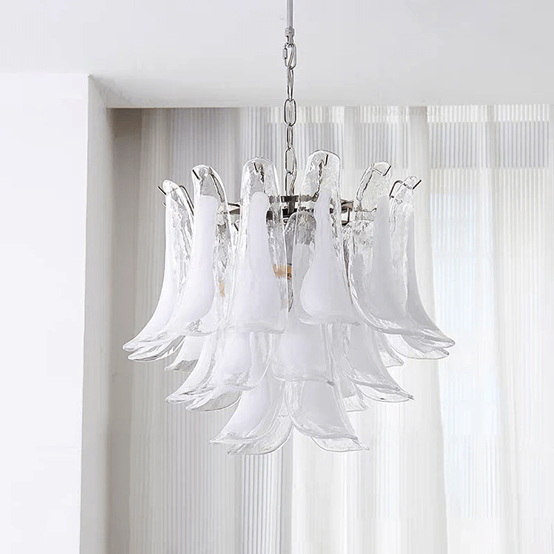 Murano Glass Petals Chandelier - YIOSI