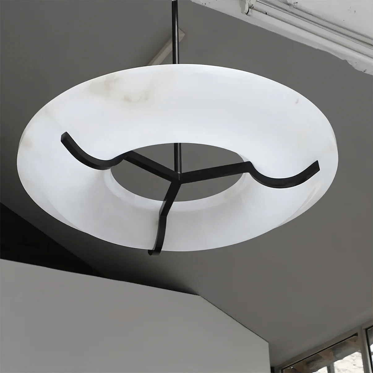 Carve Alabaster Pendant Light - YIOSI