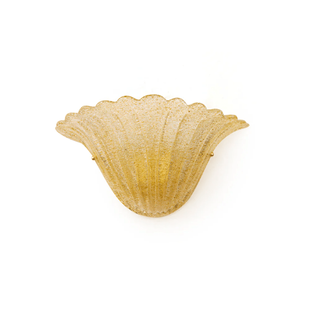 Scallop Edge Glass Wall Lamp - YIOSI