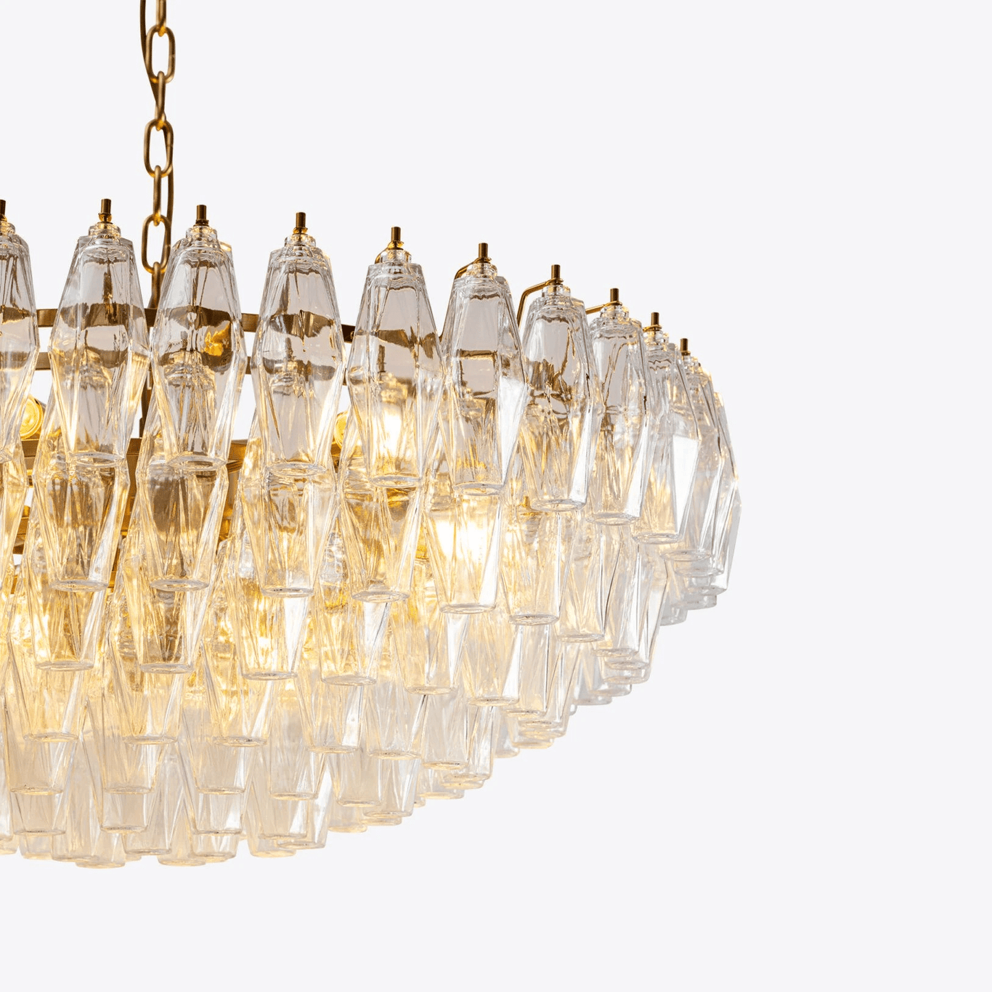 Clear Sorrento Chandelier - YIOSI