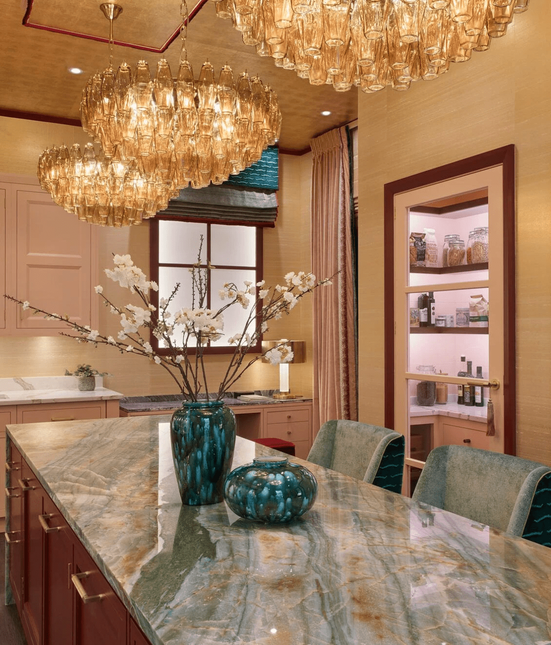 Amber Sorrento Chandelier - YIOSI