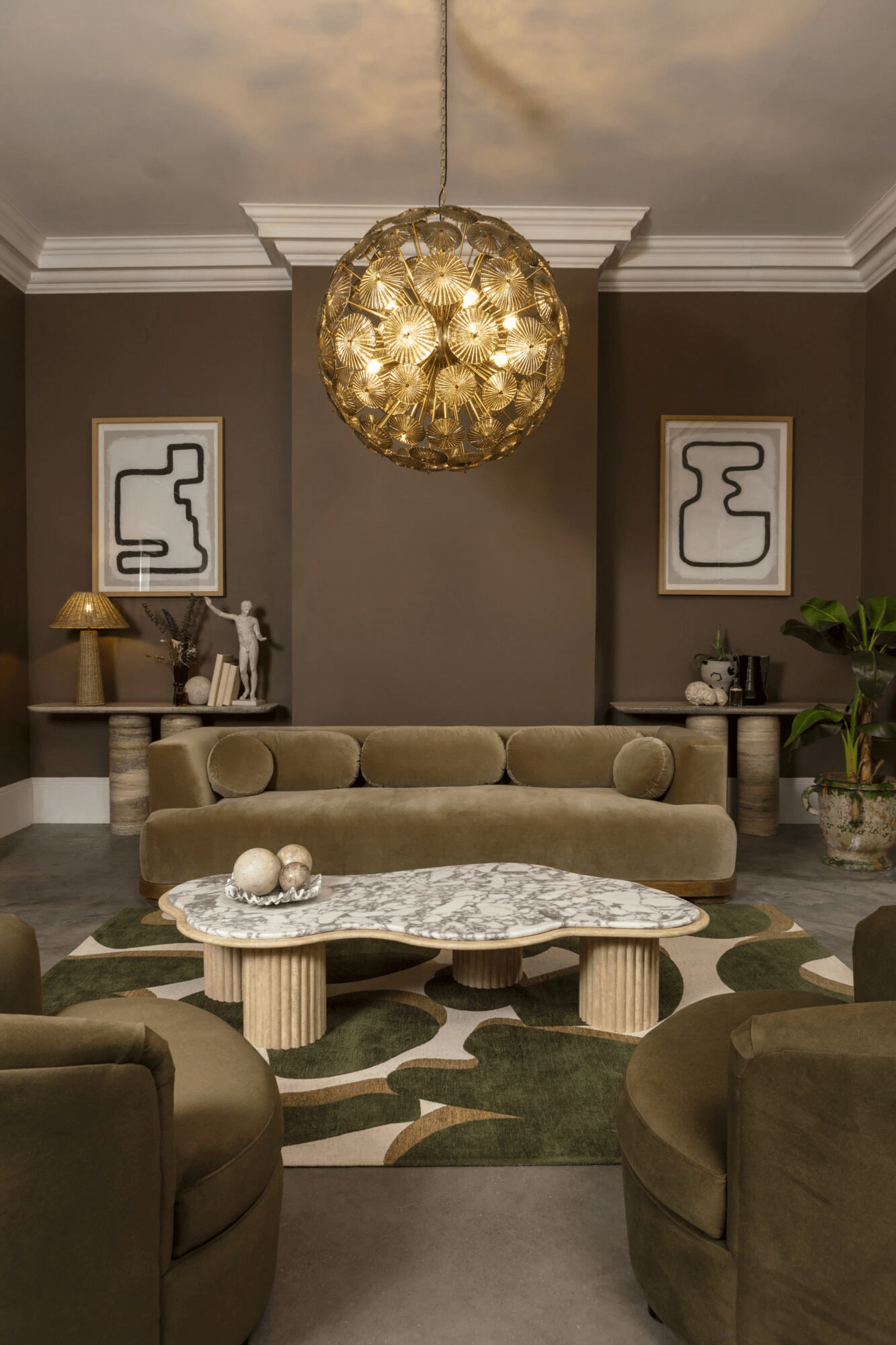 Vicenza Sputnik Chandelier - YIOSI