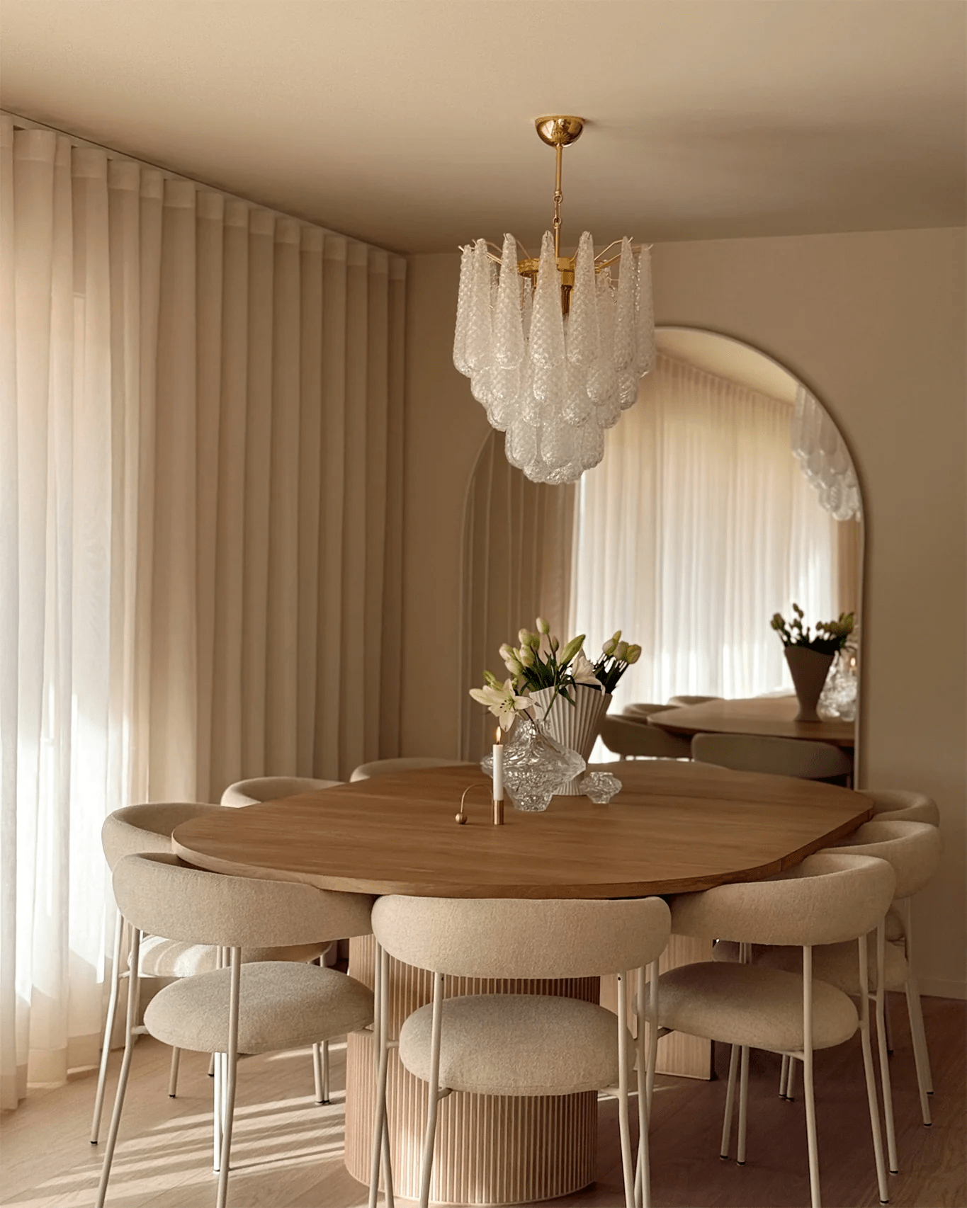 Viola Drop Chandelier - YIOSI