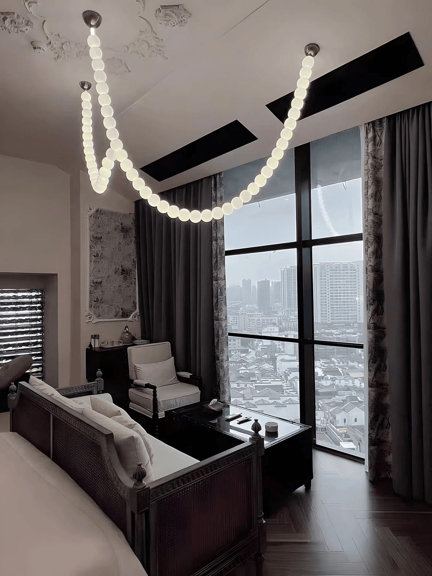 Halti Necklace Acrylic Chandelier - YIOSI