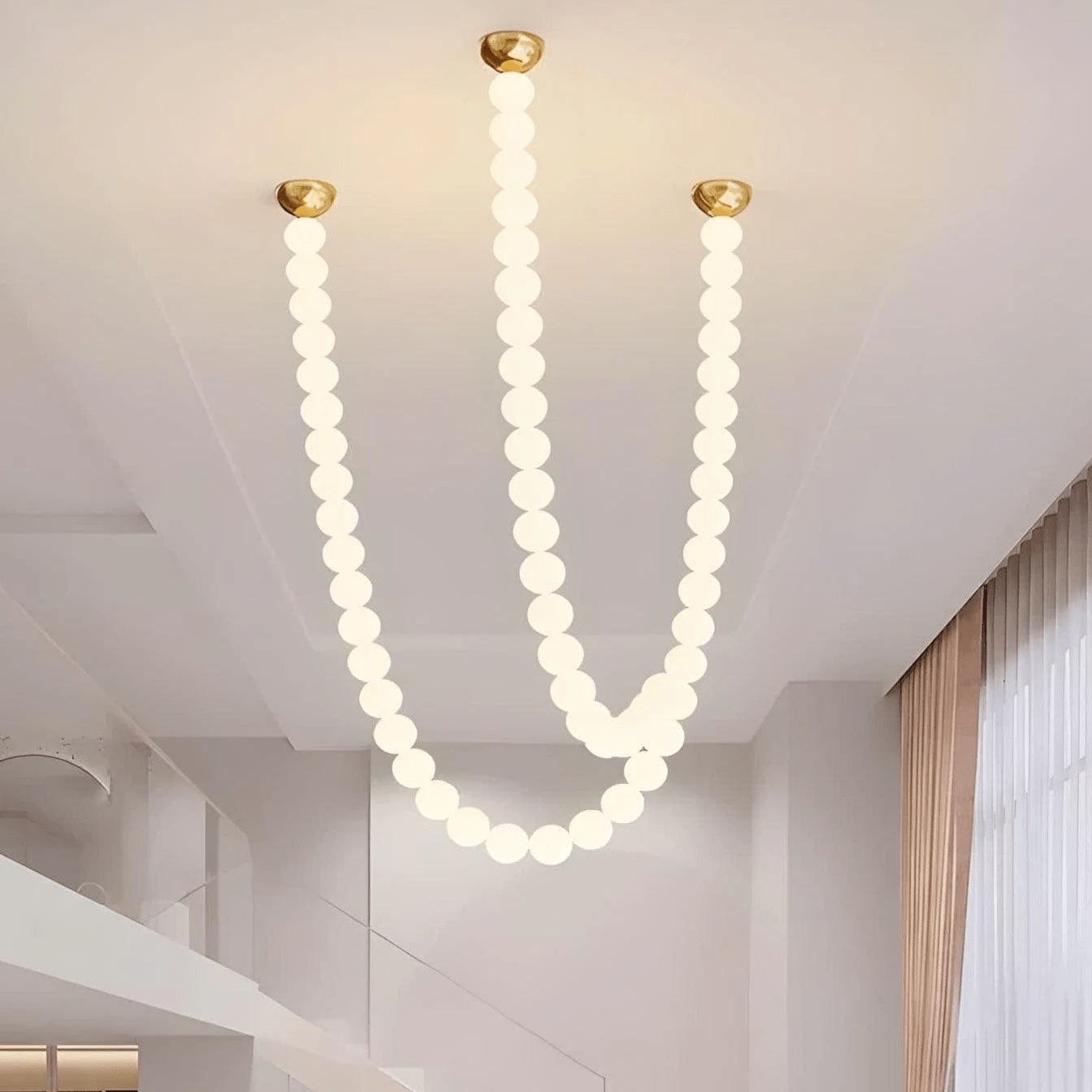 Halti Necklace Acrylic Chandelier - YIOSI