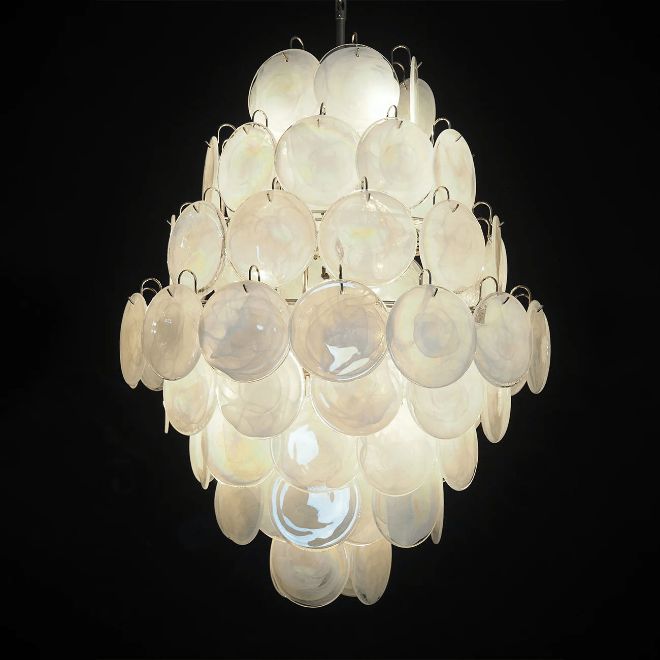 Rosa Murano Glass Chandelier - YIOSI