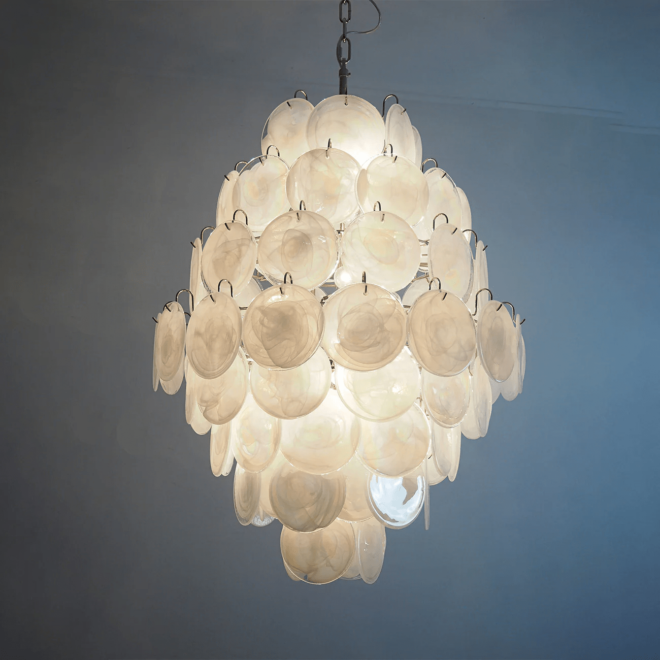 Rosa Murano Glass Chandelier - YIOSI