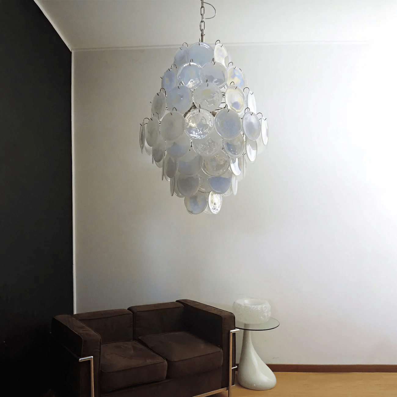 Rosa Murano Glass Chandelier - YIOSI
